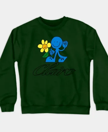 Clairo Crewneck (Dark Green)Sweatshirt