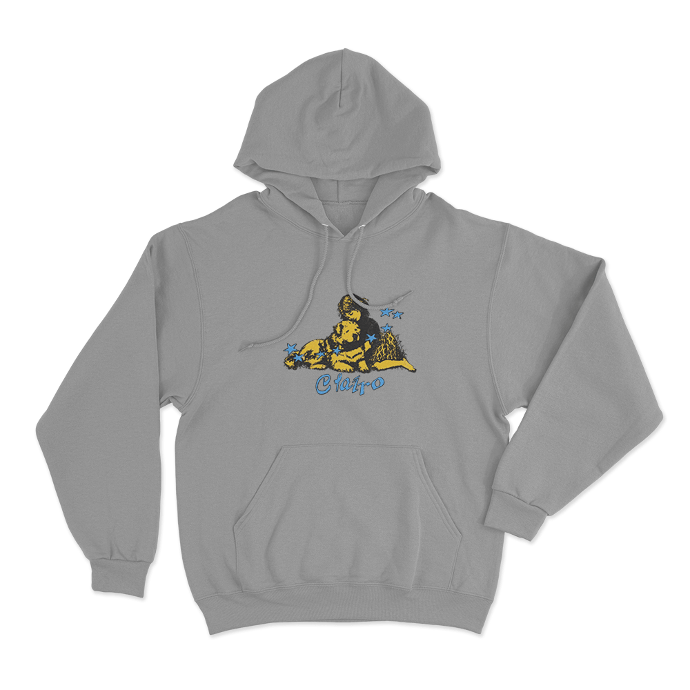 Clairo Buddy Unisex Hoodie Grey Clairo Buddy Unisex Hoodie Grey