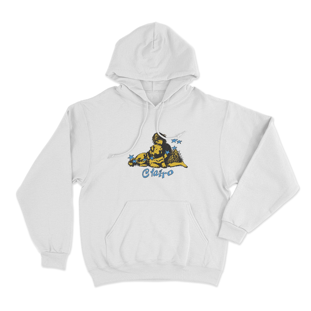 Clairo Buddy Unisex Hoodie White Clairo Buddy Unisex Hoodie White