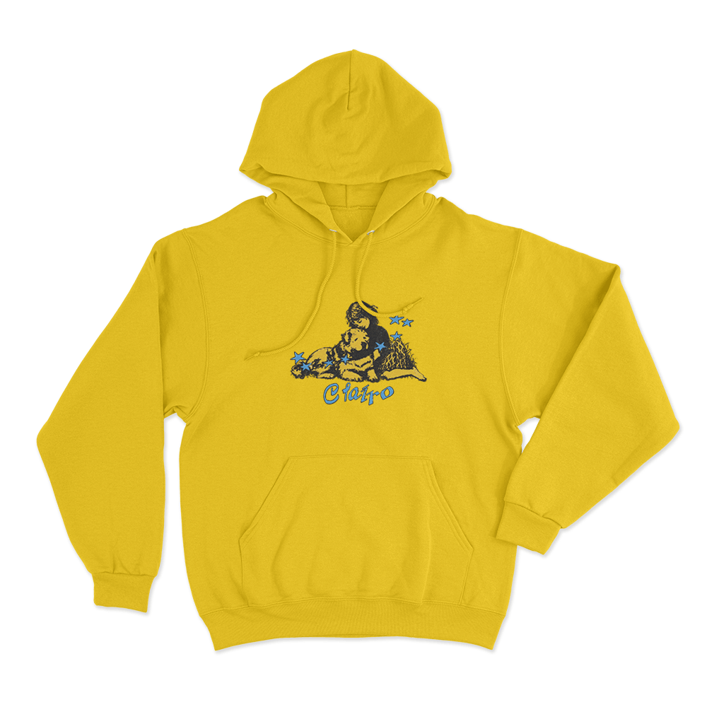Clairo Buddy Unisex Hoodie Yellow Clairo Buddy Unisex Hoodie Yellow