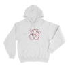 Clairo Bunny Pair Unisex Hoodie White