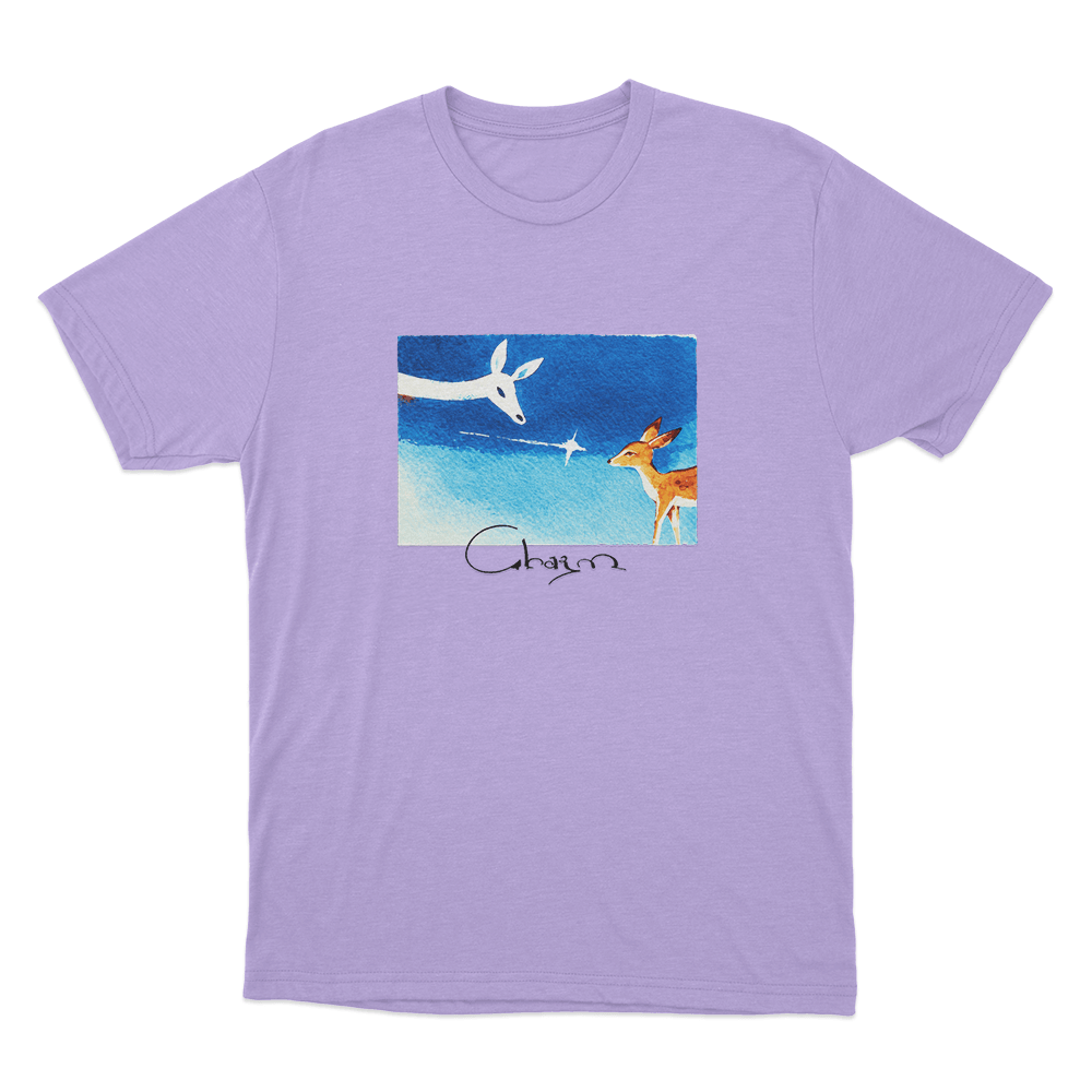 Clairo Charm Deer Unisex T Shirt Purple Clairo Charm Deer Unisex T Shirt Purple