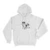 Clairo Flower Puppy Hoodie White