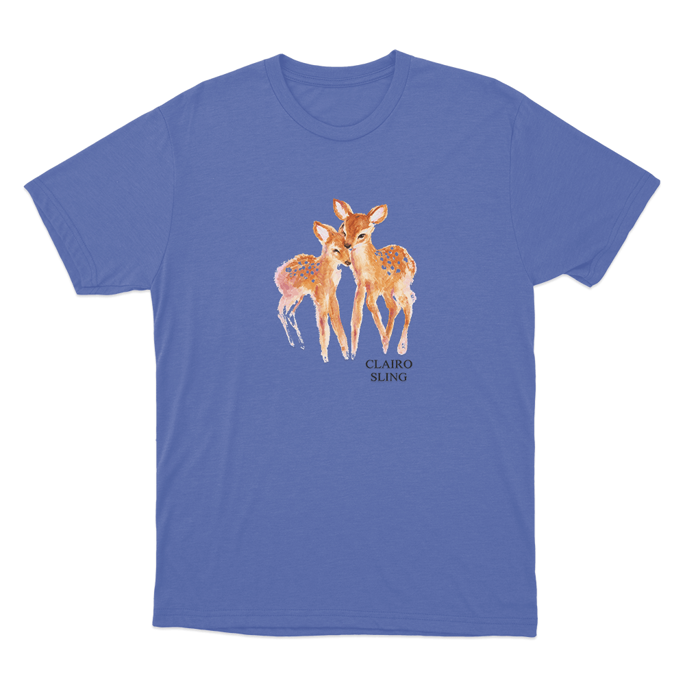 Clairo Sling Deer Unisex T Shirt Blue Clairo Sling Deer Unisex T Shirt Blue