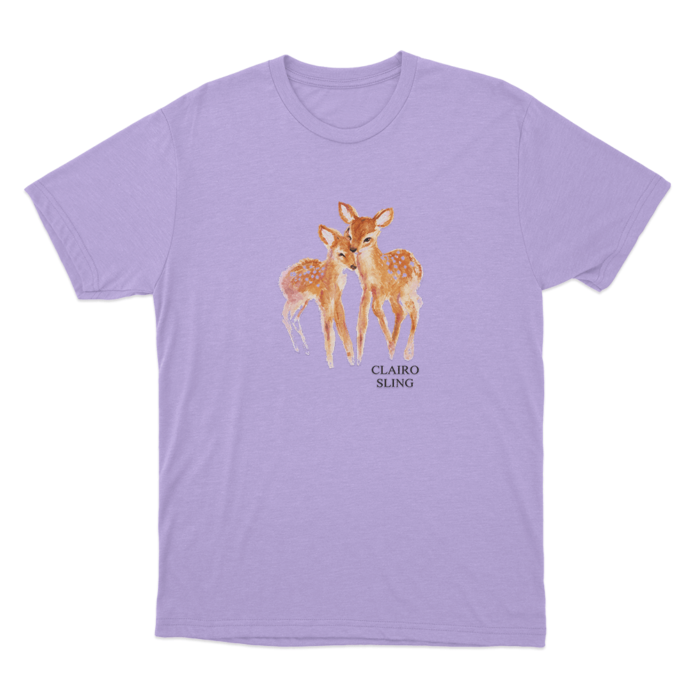 Clairo Sling Deer Unisex T Shirt Purple Clairo Sling Deer Unisex T Shirt Purple