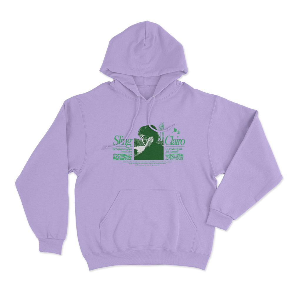 Clairo Sling Unisex Hoodie Purple Clairo Sling Unisex Hoodie Purple