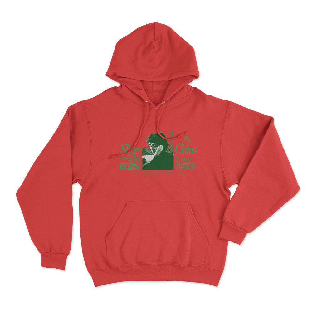 Clairo Sling Unisex Hoodie Red Clairo Sling Unisex Hoodie Red